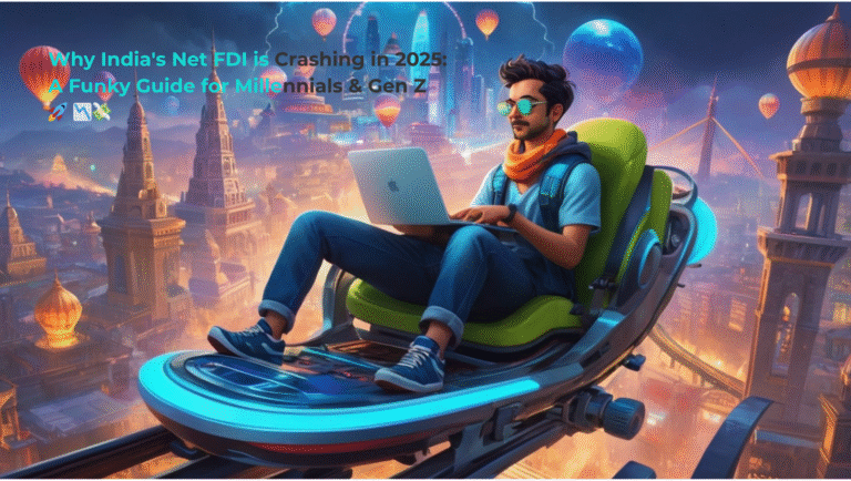 Why India’s Net FDI is Crashing in 2025: A Funky Guide for Millennials & Gen Z 🚀💸