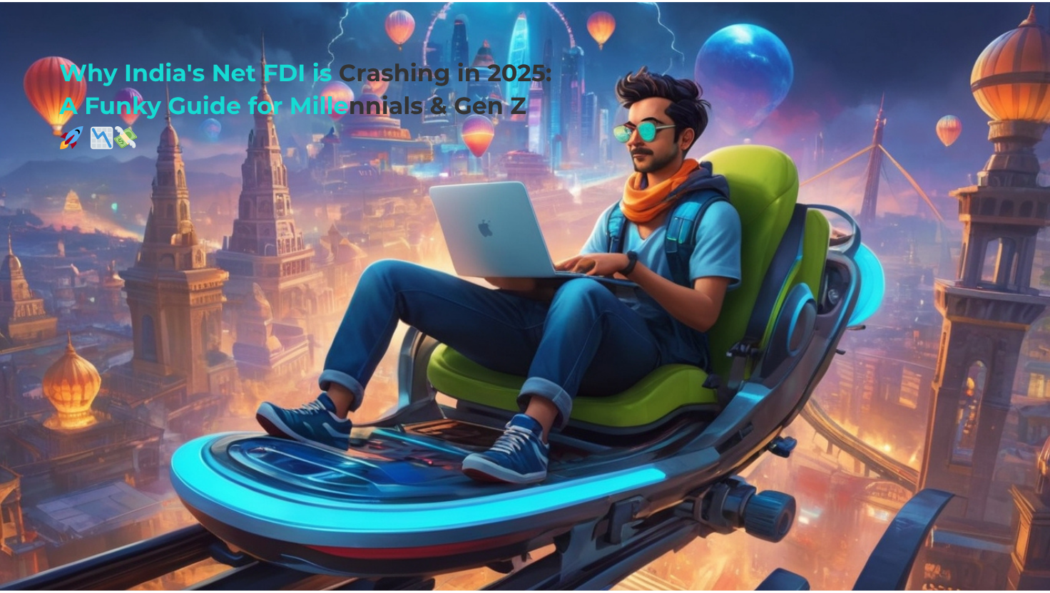 Why India’s Net FDI is Crashing in 2025: A Funky Guide for Millennials & Gen Z 🚀💸