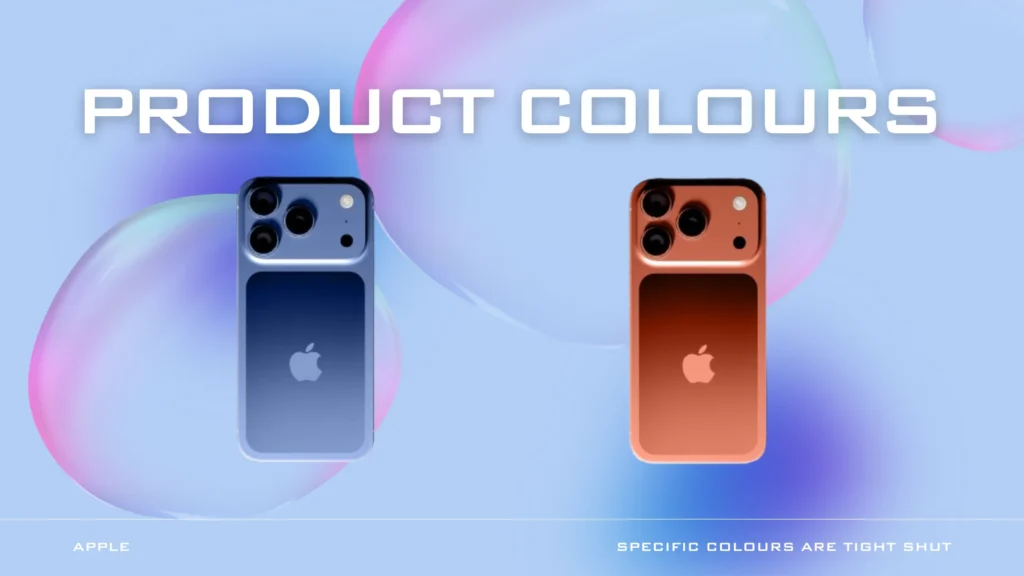 Iphone 17 exclusive colours