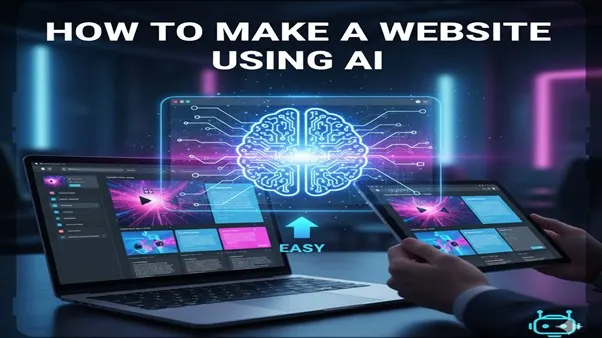 How to make a website using AI